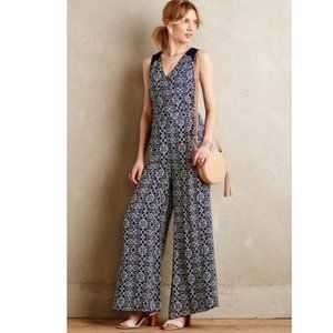 Anthropologie Elevenses Audra Jumpsuit Size 10 NWT